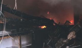 کوئٹہ، نجی پلازا میں آتشزدگی، درجنوں دکانیں جل گئیں