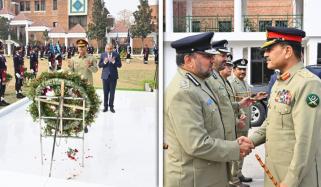 فیلڈ مارشل کا نیشنل پولیس اکیڈمی اسلام آباد کا دورہ