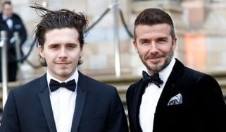 ڈیوڈ بیکہم کا بیٹے کے بیان پر پہلا ردعمل آ گیا