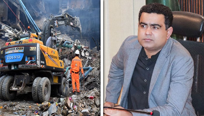 گل پلازا میں جب آپریشن مکمل ہو جائے گا تب پوری عمارت کو گرائیں گے: ڈپٹی کمشنر ساؤتھ