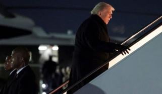 ٹرمپ کے طیارے میں خرابی، ٹیک آف کرتے ہی فوراً لینڈ کرنا پڑ گیا