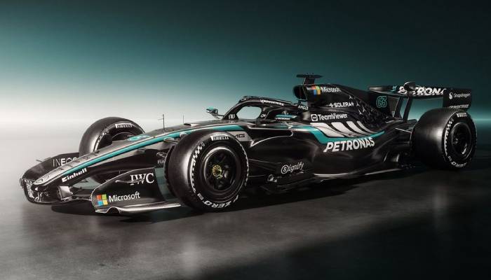 Mercedes reveal new W17 F1 car for 2026 season
