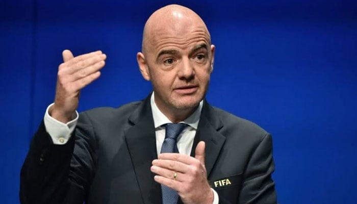 فیفا کے صدر جیانی انفنٹینو کا دورہ پاکستان کا اعلان