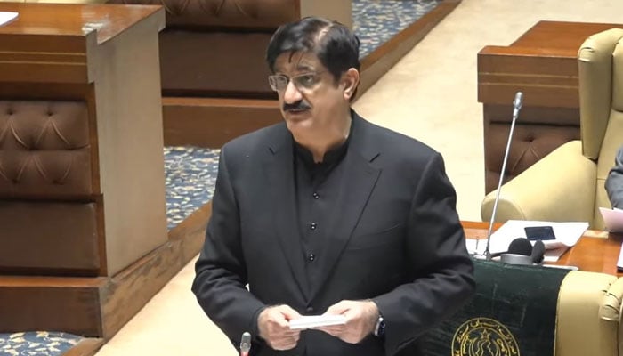 وزیرِاعلیٰ سندھ مراد علی شاہ—فائل فوٹو
