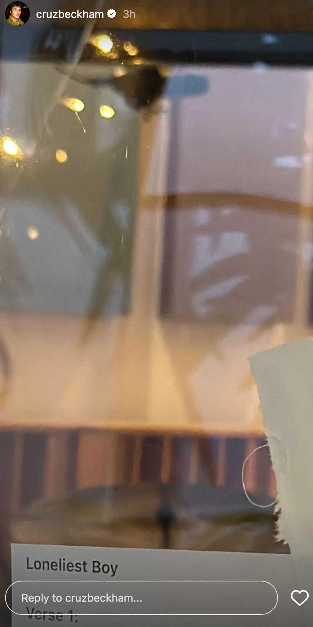 Cruz Beckham joins Victoria and Brooklyn Beckhams drama with cryptic post