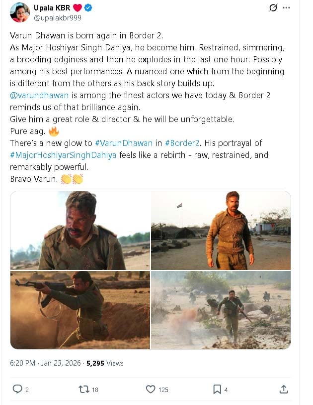 Border 2 evokes patriotism among Indians, receives mixed reviews