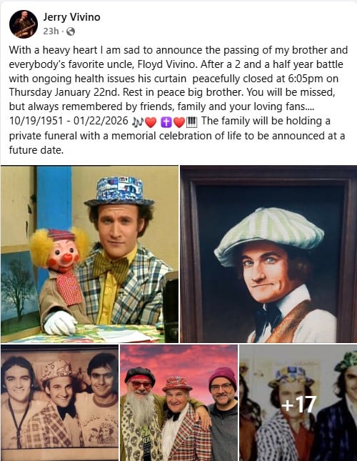 P.C. Facebook/Jerry Vivino