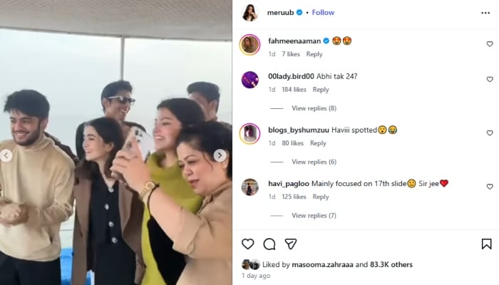 P.C.: Merub Ali/Instagram