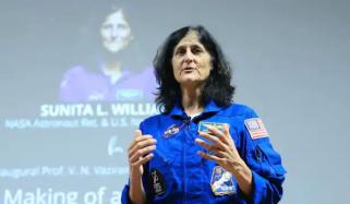 سنیتا ولیمز نے خلاء میں دیکھے گئے دو حیران کن مناظر سے پردہ اٹھا دیا