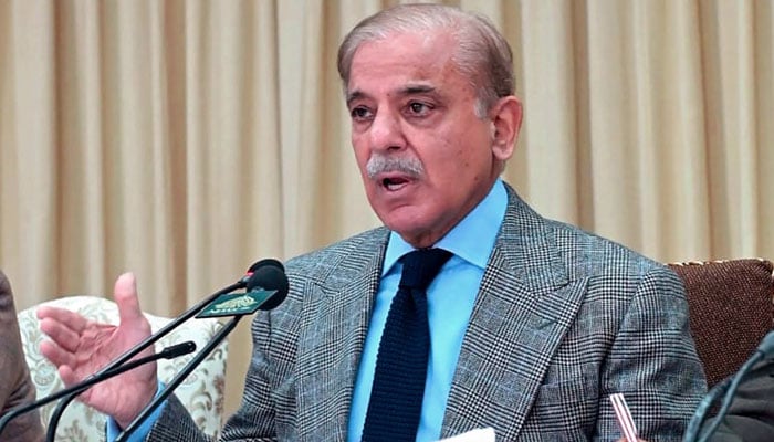 وزیرِ اعظم شہباز شریف—فائل فوٹو