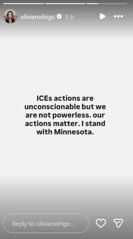 picture credit: Olivia Rodrigo/ Instagram