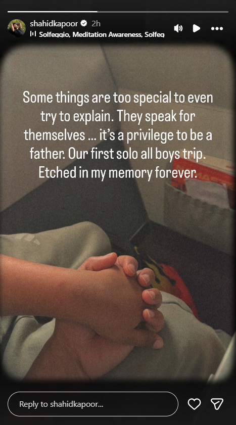 P.C. Instagram/shahidkapoor