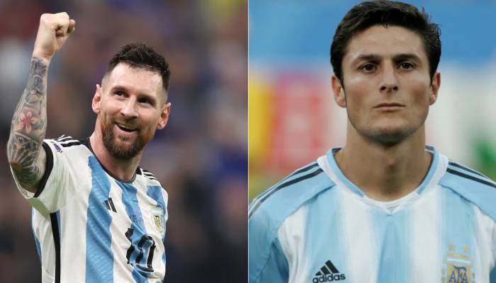 Lionel Messi earned praise from Javier Zanetti as footballs greats