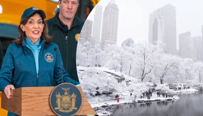 امریکا کی متعدد ریاستوں میں شدید برفانی طوفان