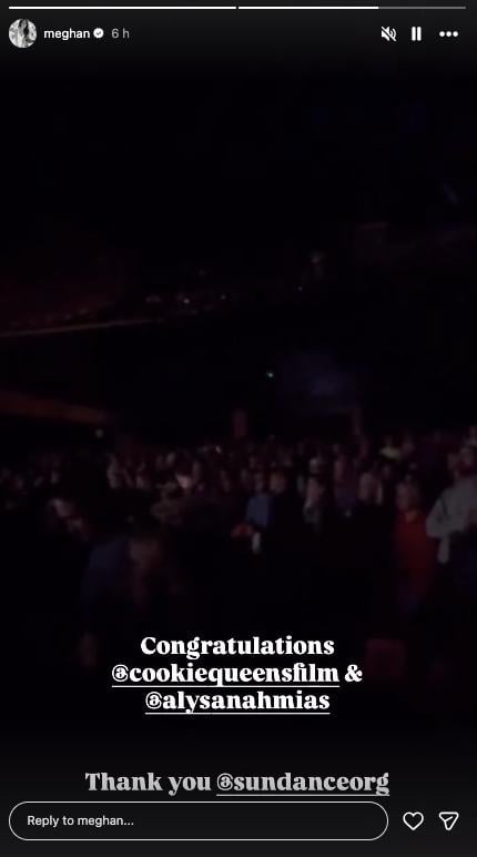 Meghan Markle cheers as ‘Cookie Queens’ garners standing ovation at Sundance