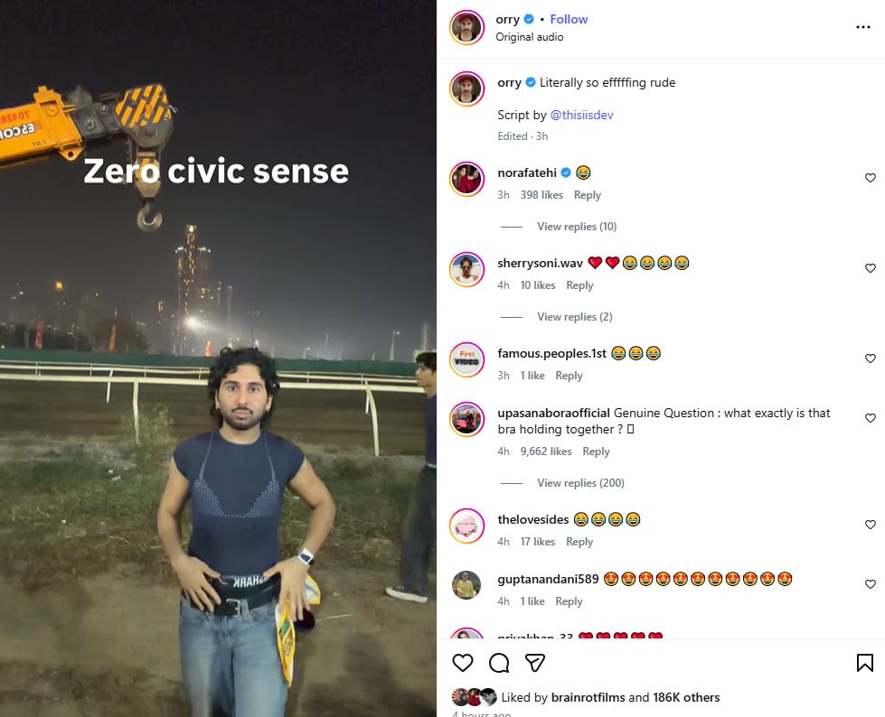 Orry and Sara Ali Khan’s friendship dates back to their college days