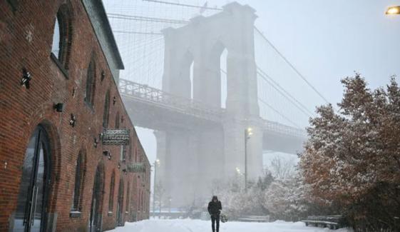 امریکا میں شدید برفانی طوفان، ہلاکتوں کی تعداد 11 ہوگئی