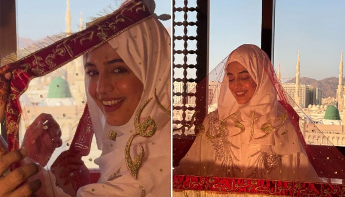 Laiba Khan ties knot in intimate wedding ceremony in Makkah