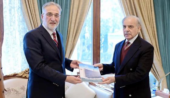 وزیراعظم شہباز شریف سے چیئرمین نیب کی ملاقات