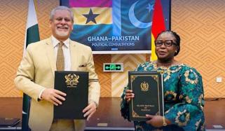 پاکستان اور گھانا کے درمیان پہلی دو طرفہ سیاسی مشاورت کا انعقاد