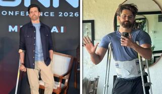 ریتک روشن کی بیساکھی پکڑ کر چلنے کی وائرل ویڈیو پر دلچسپ انداز میں وضاحت