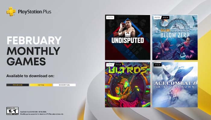 Sony announces PlayStation Plus monthly games for February 2026