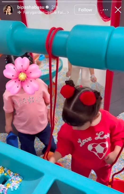 Bipasha Basu drops daughter’s sweet moment, fans swoon