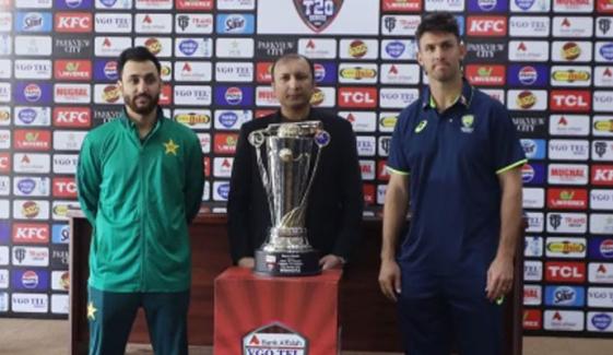 پاکستان اور آسٹریلیا کے درمیان سیریز کا پہلا میچ  آج کھیلا جائے گا