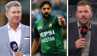 ٹی ٹوئنٹی ورلڈکپ: حارث رؤف کے پاکستان ٹیم شمولیت نہ ہونے پر مائیکل کلارک اور ایرون فنچ حیران