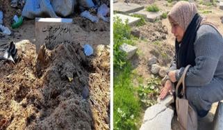 غزہ: اسرائیلی کارروائی میں سیکڑوں قبروں کی بے حرمتی، فلسطینوں کا سوگ مزید گہرا ہو گیا