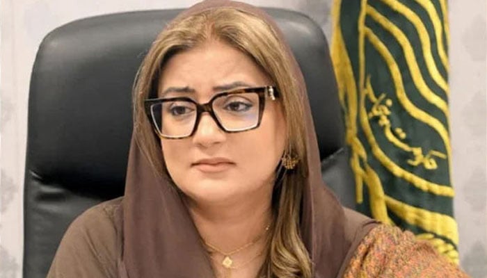 وزیرِ اطلاعات پنجاب عظمیٰ بخاری— فائل فوٹو