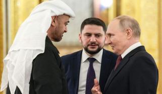 امارات اور روس کا مشرق وسطیٰ میں امن کیلئے کوششیں تیز کرنے پر زور