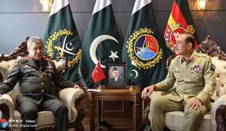 فیلڈ مارشل عاصم منیر سے ترک چیف آف جنرل اسٹاف کی ملاقات