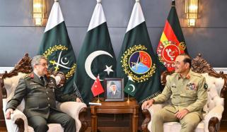 فیلڈ مارشل عاصم منیر سے ترک چیف آف جنرل اسٹاف کی ملاقات