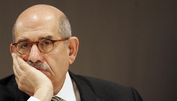 سابق سربراہ عالمی ایٹمی توانائی ایجنسی ڈاکٹر محمد البرادعی—تصویر بشکریہ غیر ملکی میڈیا