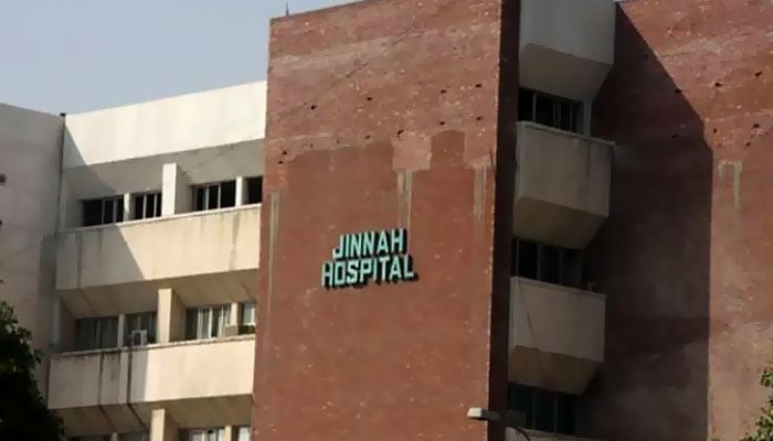 جناح اسپتال لاہور۔فوٹو فائل