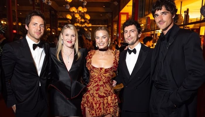 Margot Robbie, Jacob Elordi bond raise eyebrows after Tom Ackerley awkward appearance