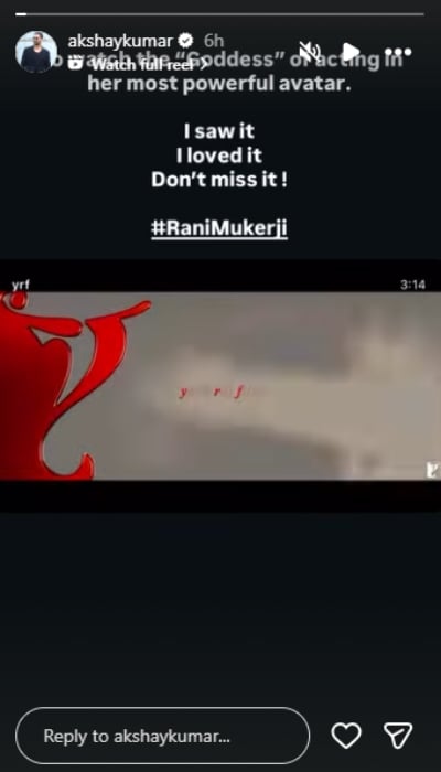 P.C.: Akshay Kumar/Instagram Stories