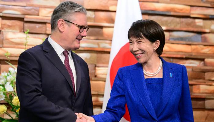 Keir Starmer invites Japans PM Sanae Takaichi to UK