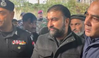 کوئٹہ، 9 شہید اہلکاروں کی نماز جنازہ، سرفراز بگٹی آبدیدہ 