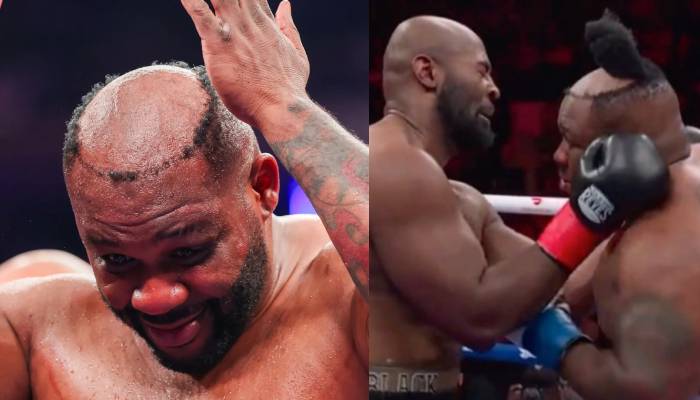 Jarrel Millers hairpiece flies off mid-fight, fans react