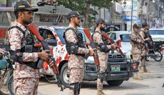 کراچی: رینجرز کی گلشنِ حدید میں کارروائی، 3 مطلوب ملزمان گرفتار