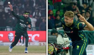 آؤٹ ہونے کے بعد کیمرون گرین کے اشارے، عثمان طارق کا ردِعمل