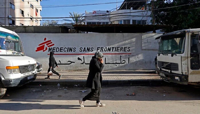 اسرائیل کا ڈاکٹرز ود آؤٹ بارڈرز کو غزہ میں کام سے روکنے کا فیصلہ