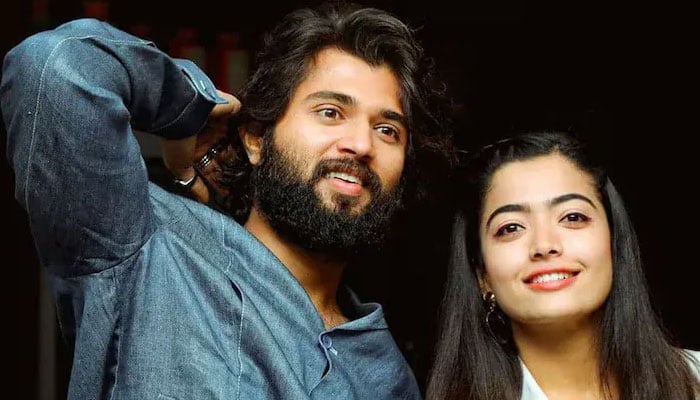 رشمیکا مندانا اور وجے دیوراکونڈا---فائل فوٹو