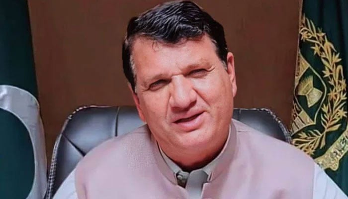 وفاقی وزیرِ امور کشمیر امیر مقام—فائل فوٹو