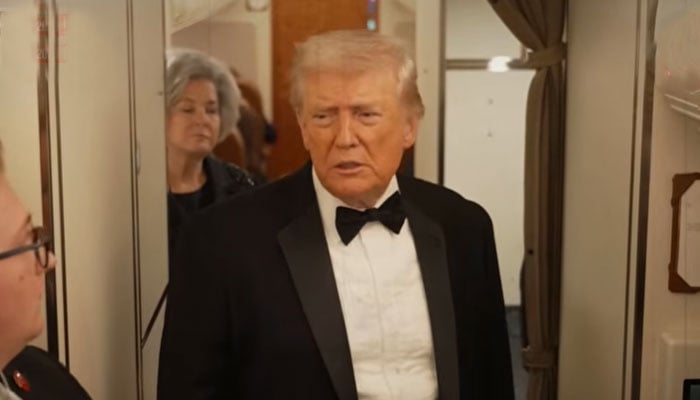 امریکی صدر ڈونلڈ ٹرمپ— اسکرین گریب