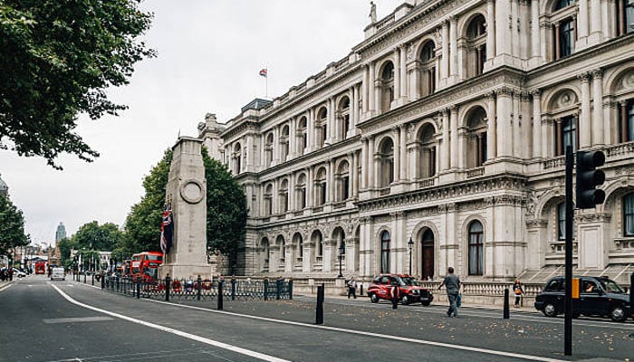 برطانوی فارن آفس لندن(فائل فوٹو)۔