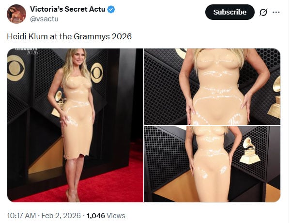 Chappell Roan to Heidi Klum: Most daring looks of 2026 Grammys
