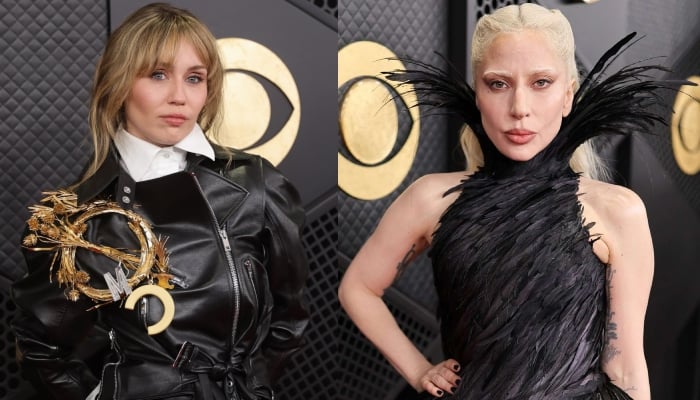 Miley Cyrus reaction to Lady Gagas big Grammy win sparks online debate